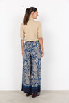 Soya Concept Valgerda Paisley Trousers, Blue