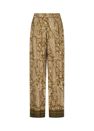 Soya Concept Valgerda Paisley Trousers, Yellow