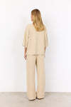 Soya Concept Banu Flare Sleeve Jumper, Beige