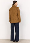Soyaconcept Vesna Faux Suede Blazer, Tan