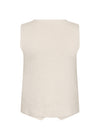 Soya Concept Kanita Sleeveless Waistcoat, Beige