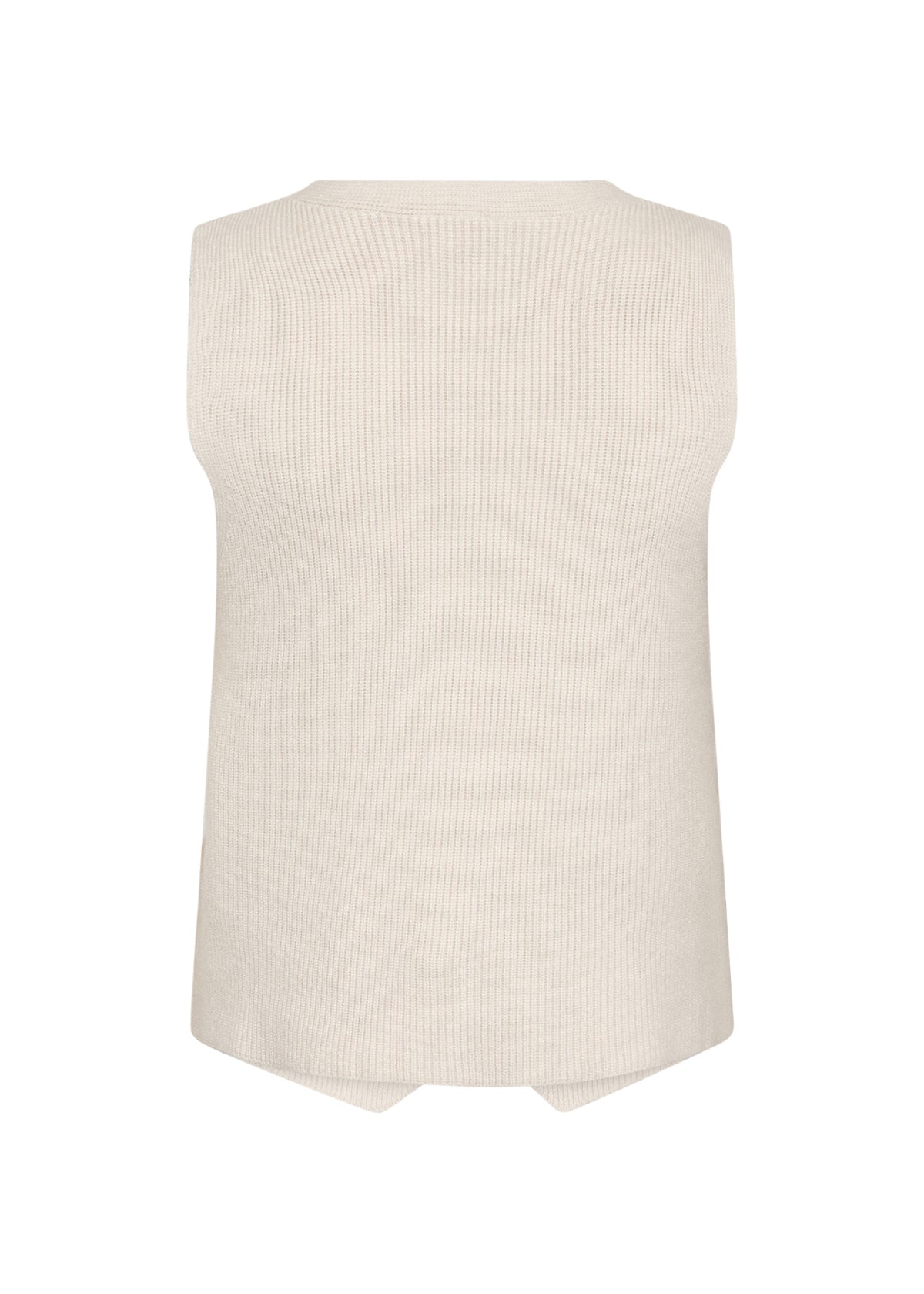Soya Concept Kanita Sleeveless Waistcoat, Beige