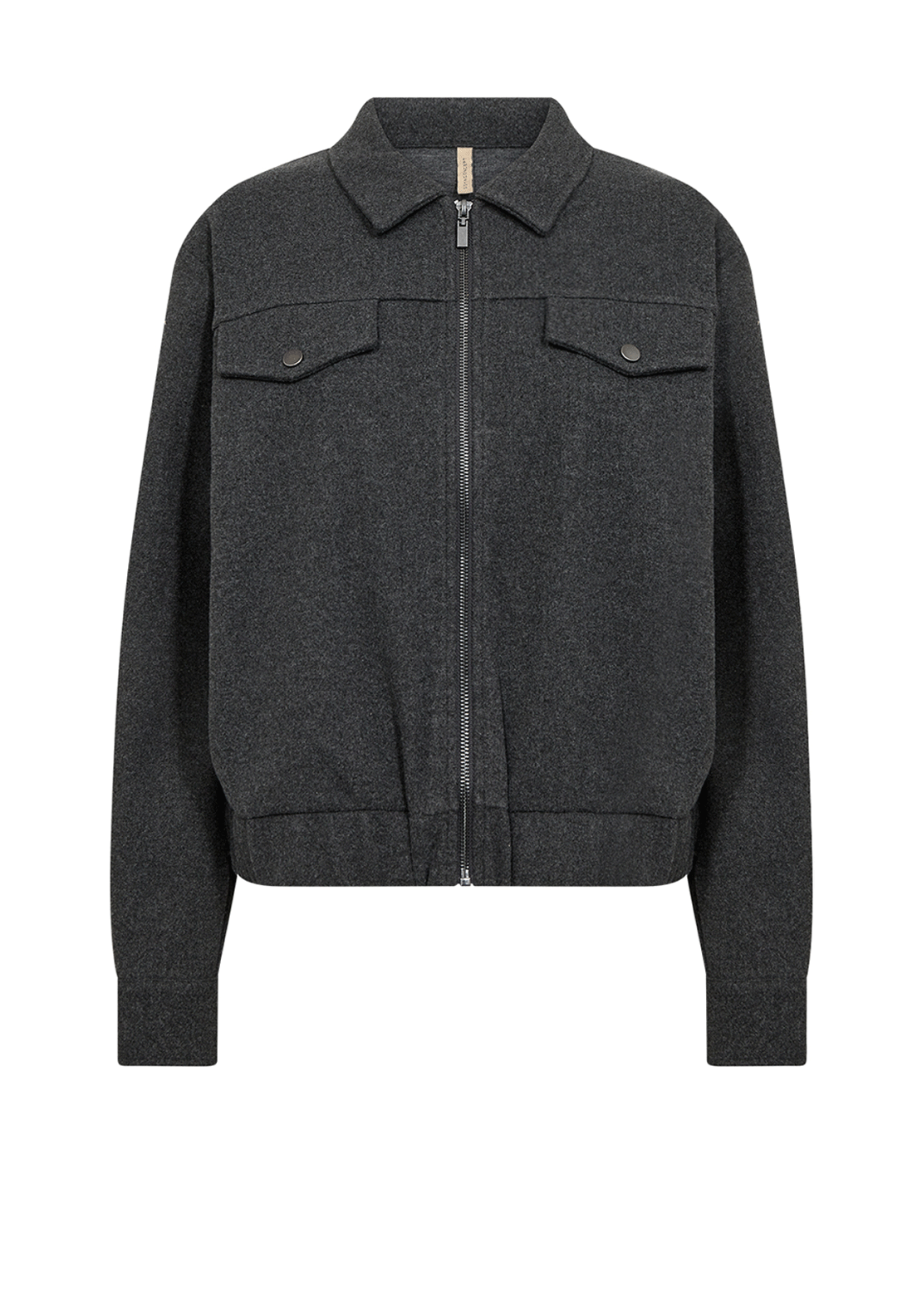 Soyaconcept Vagna Full Zip Jacket, Grey