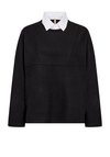 Soyaconcept Vagna Shirt Collar Jumper, Black
