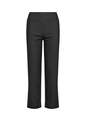Soya Concept Pam Leather Trousers, Black