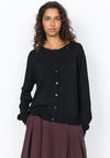 Soyaconcept Hannele Fine Knit Cardigan, Black