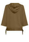 Soyaconcept Banu Short Sleeve Drawstring Jacket, Green