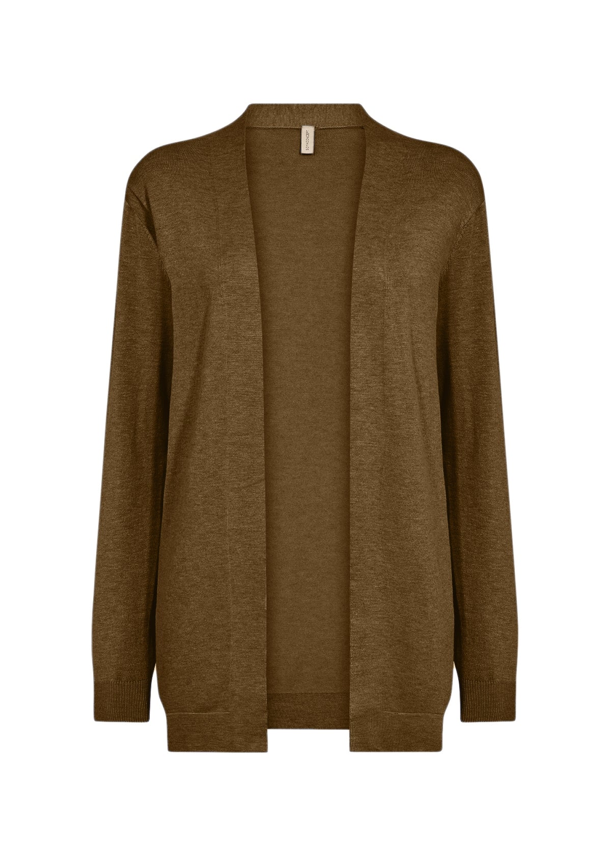 Soya Concept Dollie Long Sleeve Cardigan, Green