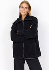 Soyaconcept Onyx Full Zip Fleece, Black