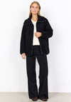 Soyaconcept Onyx Full Zip Fleece, Black