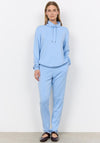 Soyaconcept Banu Funnel Neck Sweatshirt, Blue