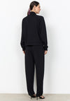 Soyaconcept Banu Jersey Funnel Neck Jacket, Black