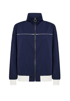 Soyaconcept Siham Full Zip Sweatshirt, Navy