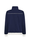 Soyaconcept Siham Full Zip Sweatshirt, Navy