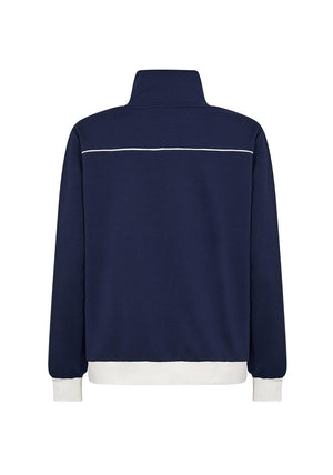 Soyaconcept Siham Full Zip Sweatshirt, Navy