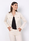 Soyaconcept Erna Denim Jacket, Off White