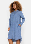 Soyaconcept Dilys Striped Shirt Dress, Medium Blue