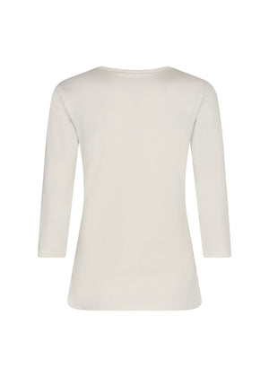Soya Concept Pylle Round Neck Jumper, Cream