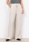 Soyaconcept Poula Pinstripe Trousers, Beige