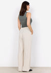 Soyaconcept Poula Pinstripe Trousers, Beige