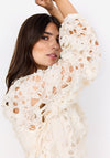 Soyaconcept Paja Lace Blouse, Cream