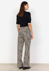 Soyaconcept Owena Leopard Print Jeans, Beige