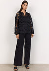 Soyaconcept Paja Lace Blouse, Black