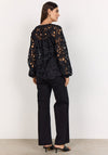 Soyaconcept Paja Lace Blouse, Black