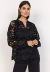 Soyaconcept Paja Lace Blouse, Black