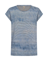 Soyaconcept Galina Striped Jersey T-Shirt, Blue