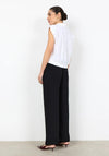 Soyaconcept Cropped Button Down Blouse, White