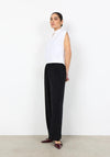 Soyaconcept Cropped Button Down Blouse, White