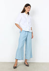 Soyaconcept Concealed Button Down Blouse, White