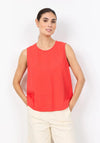 Soyaconcept Sleeveless Racerback Top, Red