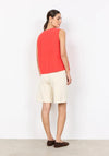 Soyaconcept Sleeveless Racerback Top, Red