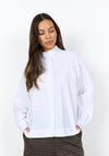 Soyaconcept Netti Ruffle Detail Blouse, White