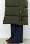 Soyaconcept Sorine Long Puffer Coat, Green
