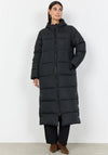 Soyaconcept Sorine Long Puffer Coat, Black