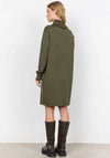 Soya Concept Banu Scuba Roll Neck Dress, Green