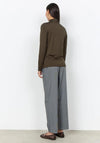 Soyaconcept Marica Funnel Neck Top, Green