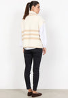 Soyaconcept Vif Roll Neck Sleeveless Jumper, Cream