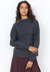 Soyaconcept Herla Mock Neck Jumper, Grey