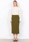 Soyaconcept Radia Frill Neck Blouse, Cream