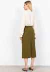 Soyaconcept Radia Frill Neck Blouse, Cream