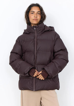 Soyaconcept Henrietta Puffer Jacket, Purple