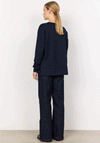 Soyaconcept Banu Soft Touch Sweatshirt, Navy
