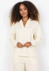Soyaconcept Banu Collar Sweatshirt, Cream