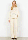 Soyaconcept Banu Floral Embroidered Sweatshirt, Cream