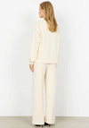 Soyaconcept Banu Floral Embroidered Sweatshirt, Cream