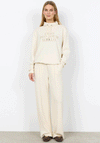 Soyaconcept Banu Funnel Neck Sweatshirt, Cream